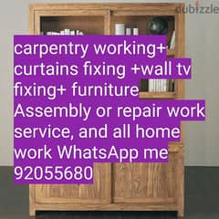 curtain/TV/photo fix in wall/IKEA fix,carpenter work/drilling work/etc