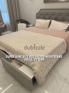 Bed & side tables