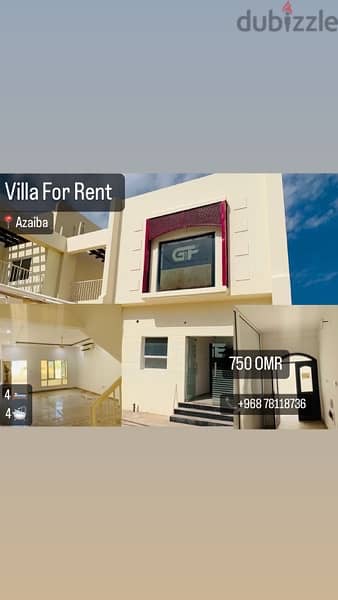 Villa for rent in Al Azaiba 0