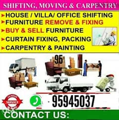 Oman movers Packer house Villa shafting office