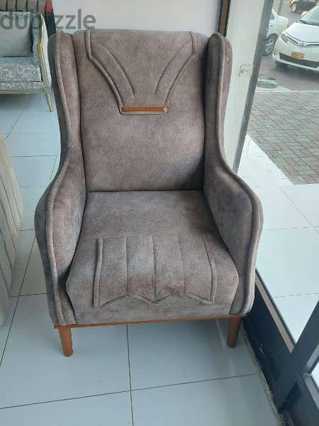 new single sofa without delivery 2 pieces 65 rial 0