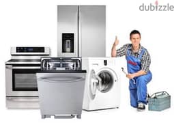 All type Ac automatic washing Machine Fridge Mantience and Rapring