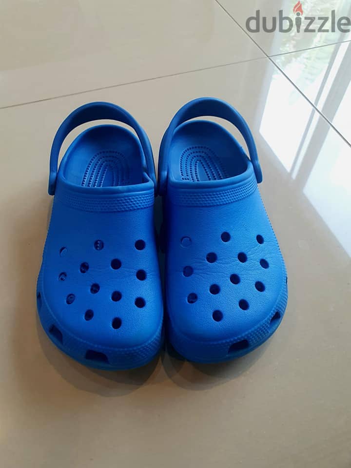 original very good condition croc shoes . size 5 0