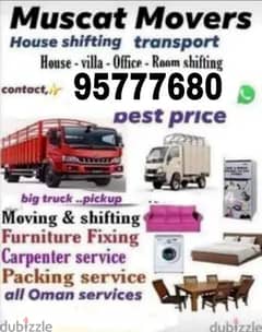 Truck for rent all Muscat House shifiing villa office transport 0