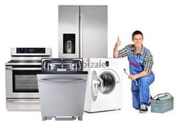 Automatic washing Machine Fridge Mantience and Rapring