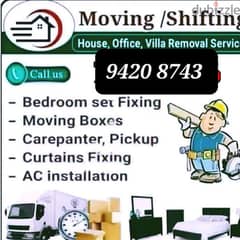 House shifting all muscat oman 3 ton truck available for rent 24 hours