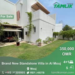 Brand New Standalone Villa for Sale in Al Mouj | REF 493TB 0