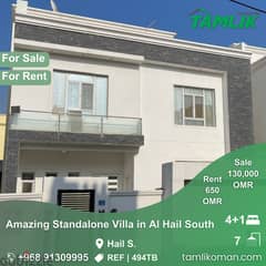 Amazing Standalone Villa for Rent & Sale in Al Hail South | REF 494TB 0