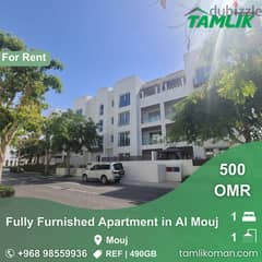 Fully Furnished Apartment for Rent in Al Mouj | REF 490GB 0