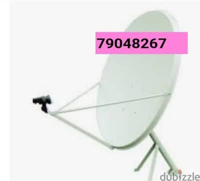 Home service Air Tel nilesat osn arab sat fixing