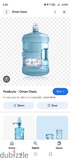 Oasis water bottle empty 10 nos