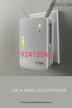 All wifi networks router's working with fitting available