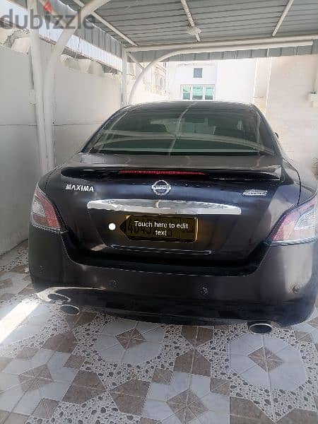 Nissan Maxima 2012 in perfect Oman agent 1
