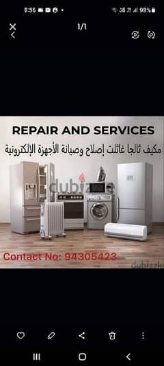 AC fridge automatic washing machine dishwasher Rapring and services