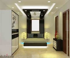 we do all type of painting work ,interior designing and gypsum board 0