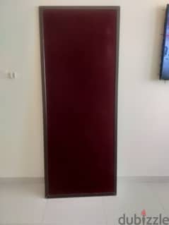 Ikea Notice/Bulletin Board with red felt back for sale 0
