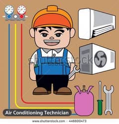 Ac maintenance fixing split window cassette 0