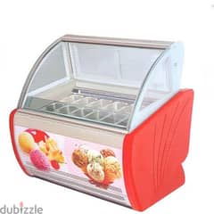 Required Ice cream machine and display counter