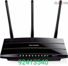 All networking router's  home. office villa home services available