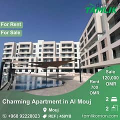 Charming Apartment for Rent & Sale in Al Mouj | REF 459YB