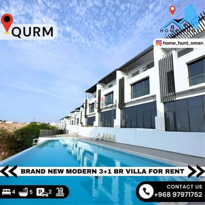 AL QURUM | LUXURIOUS BRAND NEW MODERN 3+1 BR VILLA