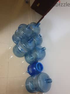 20 letter empty water bottle