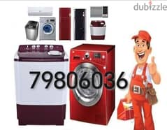 Maintenance washing machine and Refrigerators