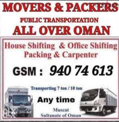 Muscat To Salalah Transport and house shifting services 0