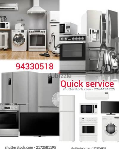 washing machine A. c fridge repair service