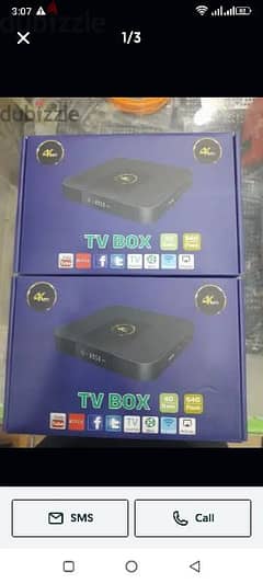 new Android box with the 1 year subscription 0