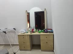 Dressing Table with cabinets and a mirror 0