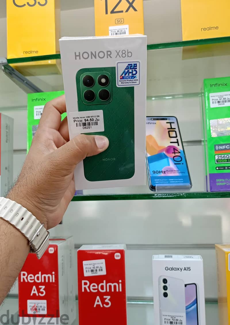 Honor X8b Smartphone (8GB Ram-512GB Storage) Brand New Mobile 1