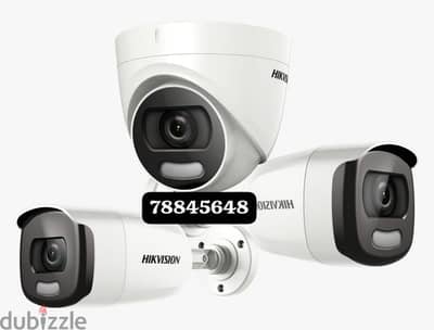 We do all type of CCTV Cameras  HD Turbo Hikvision Cameras  Bullet Ca6