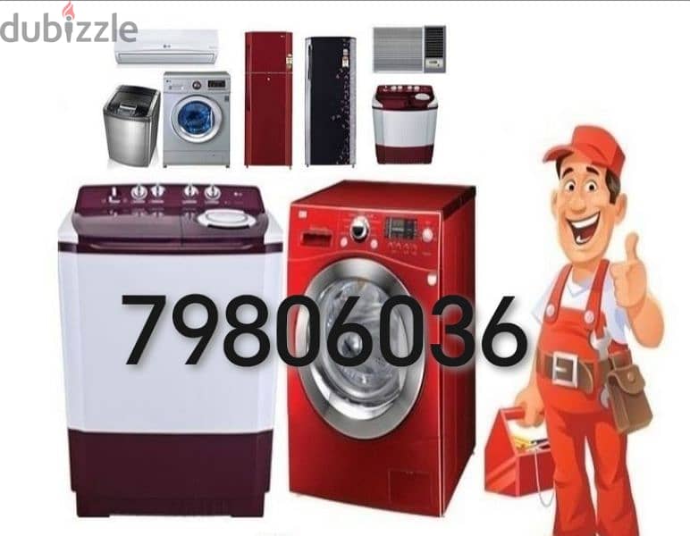 Maintenance Automatic washing machines and Refrigerators Repairingg. 12 0