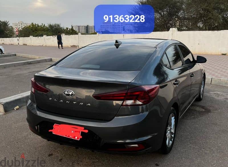 rent a car/91363228/ delivery service/ full insurance/ elentra 2020 4