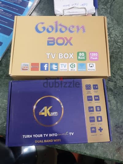 Android box new latest model with 1year subscription