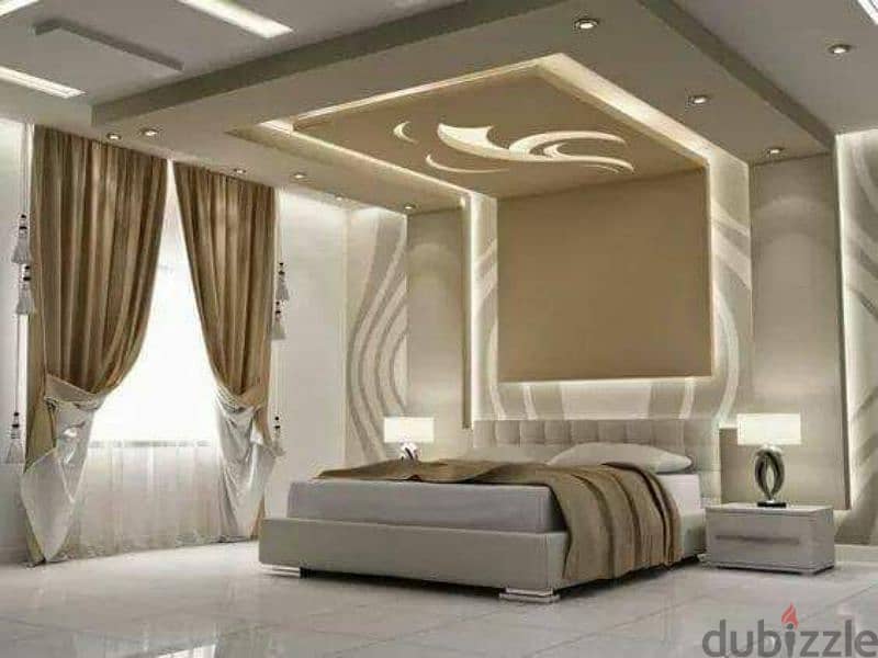 we do all type of painting work ,interior designing and gypsum board w 1