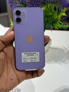 iPhone 12 mini 256 GB 88% Battery very good condition purple color