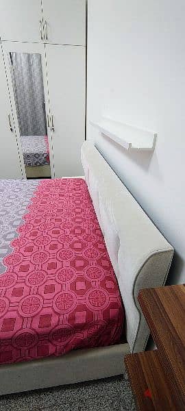 Luxury storage Hydraulic Bed + spring mattress for Sale 3