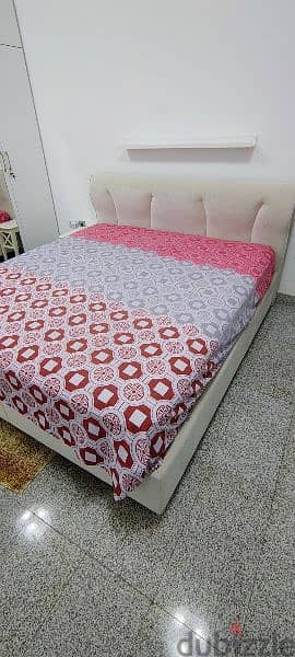 Luxury storage Hydraulic Bed + spring mattress for Sale 4
