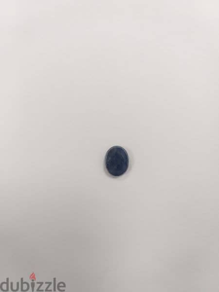 حجر ياقوت أزرق غير معالج طبيعي  natural untreated blue sapphire 2