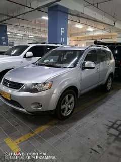 4x4 family used Mitsubishi Outlander 2008 heavy duty car for sale 0