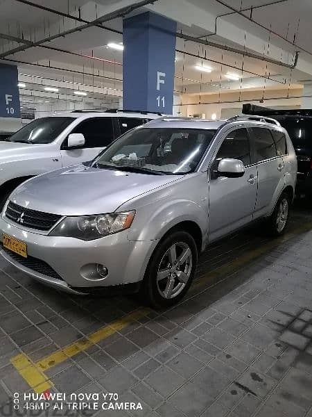 4x4 family used Mitsubishi Outlander 2008 heavy duty car for sale 0