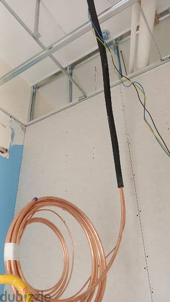 we do Ac copper piping Ac installation and servicess 1