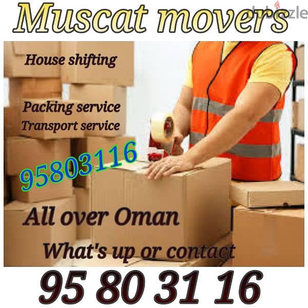 Muscat Movers and packers Transport service all over Oman ighfc 0