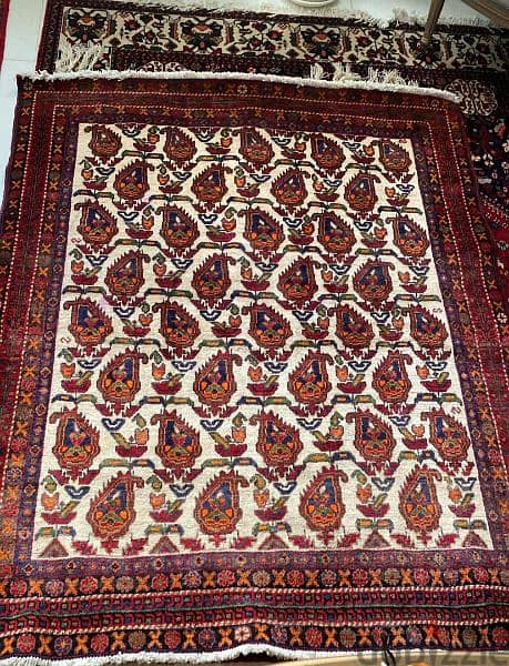 antique carpet Buteh jegheh 0