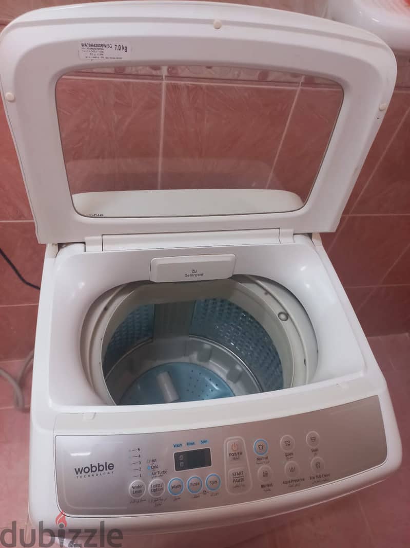 Samsung brand Washing machine,Model-WA70H4200SW, 7 KG 0
