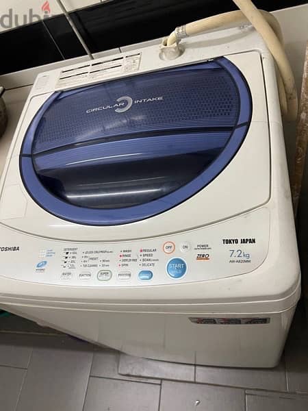 Toshiba Hydro power top load washer and dryer 1