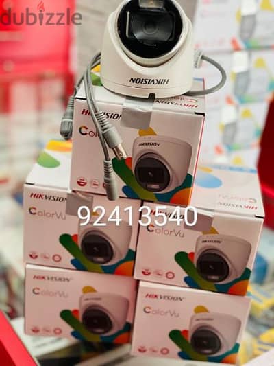 All type of CCTV Camera  Hikvision HD turbo 1080p  Ip camera HD