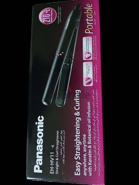 Panasonic portable hair straightener and curler 3